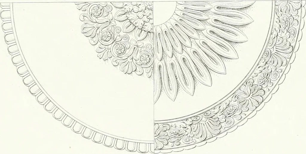 An illustration from Collezione di soggetti ornamentali ed architettonici inventati e disegnati da Domenico Moglia, 1837, leaf 28