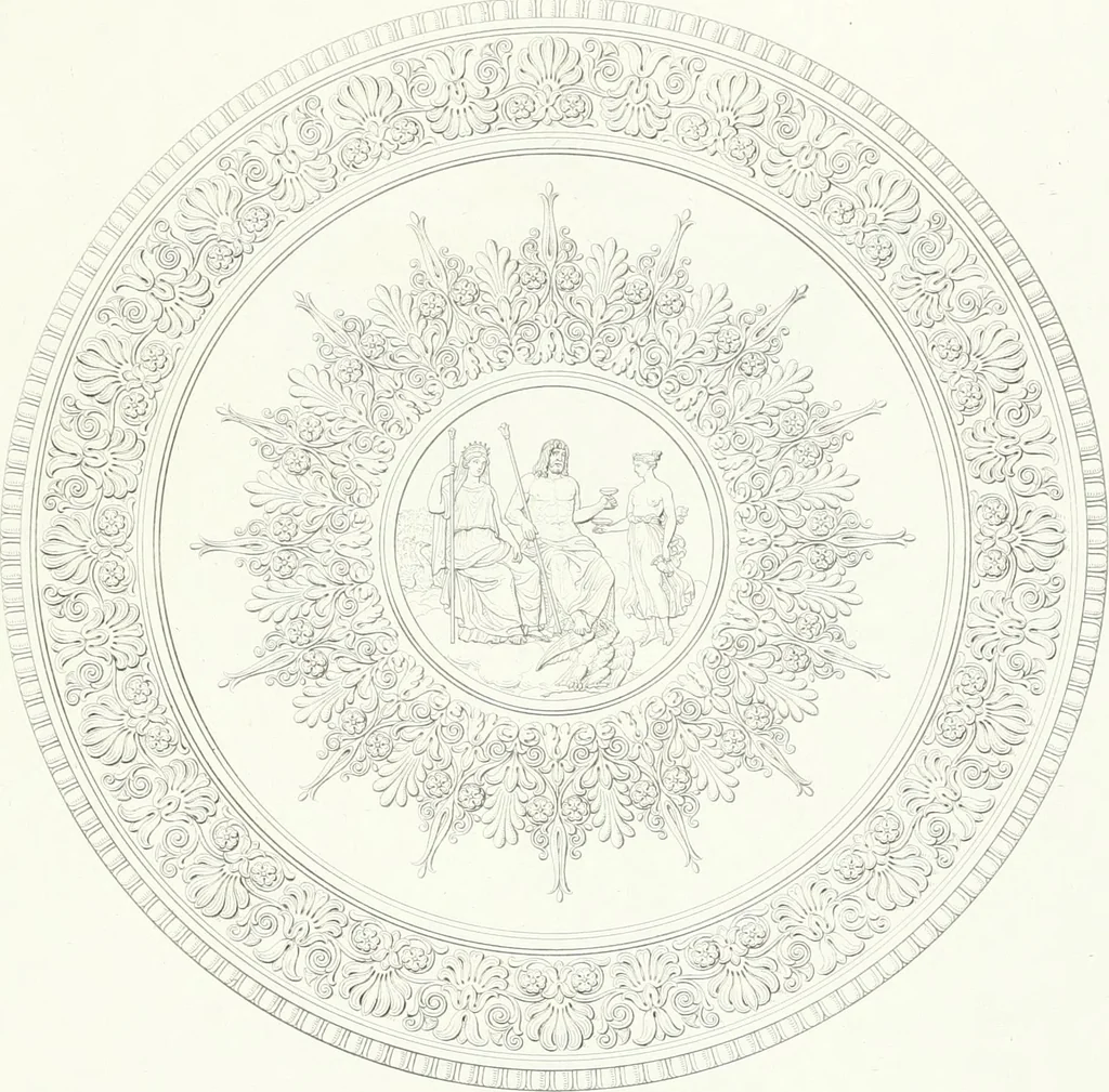 An illustration from Collezione di soggetti ornamentali ed architettonici inventati e disegnati da Domenico Moglia, 1837, leaf 30