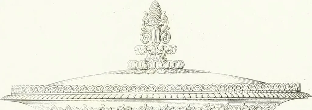 An illustration from Collezione di soggetti ornamentali ed architettonici inventati e disegnati da Domenico Moglia, 1837, leaf 32