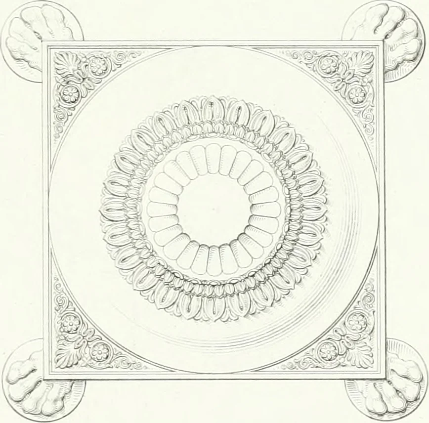 An illustration from Collezione di soggetti ornamentali ed architettonici inventati e disegnati da Domenico Moglia, 1837, leaf 40