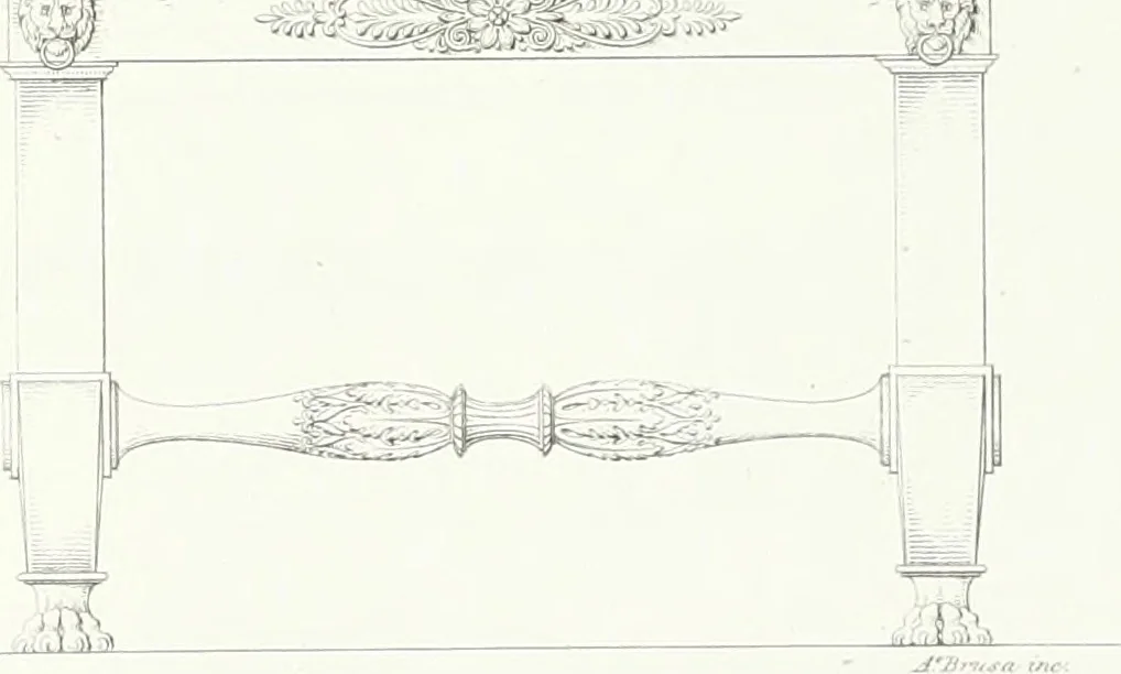 An illustration from Collezione di soggetti ornamentali ed architettonici inventati e disegnati da Domenico Moglia, 1837, leaf 52
