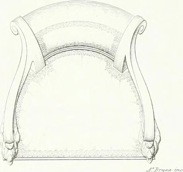 An illustration from Collezione di soggetti ornamentali ed architettonici inventati e disegnati da Domenico Moglia, 1837, leaf 58