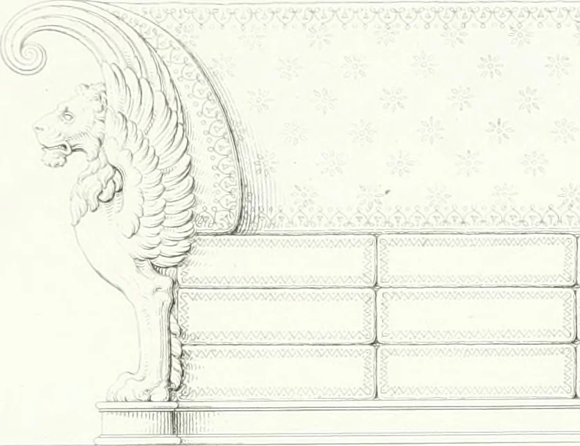 An illustration from Collezione di soggetti ornamentali ed architettonici inventati e disegnati da Domenico Moglia, 1837, leaf 60