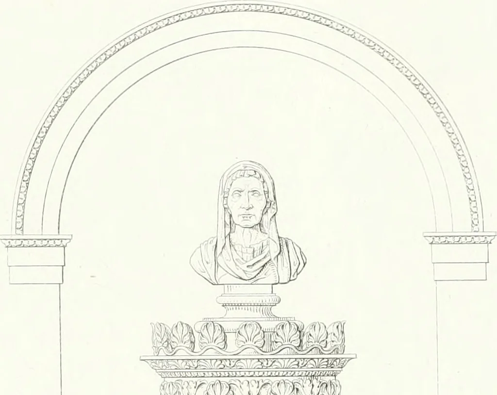 An illustration from Collezione di soggetti ornamentali ed architettonici inventati e disegnati da Domenico Moglia, 1837, leaf 68