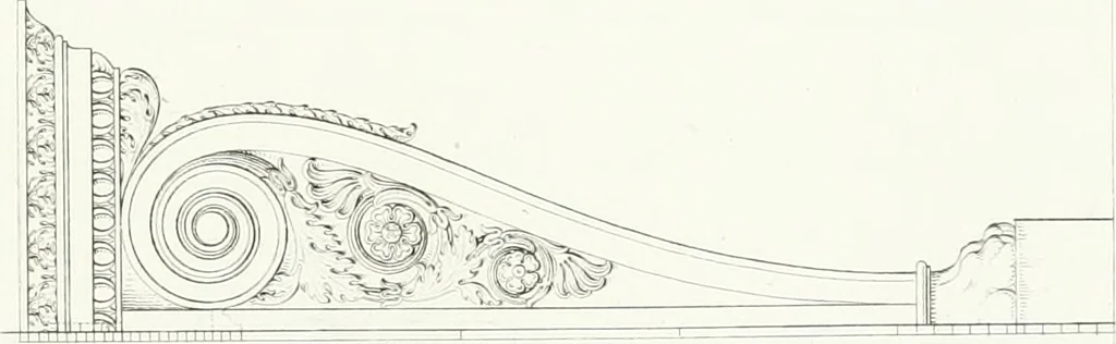 An illustration from Collezione di soggetti ornamentali ed architettonici inventati e disegnati da Domenico Moglia, 1837, leaf 70
