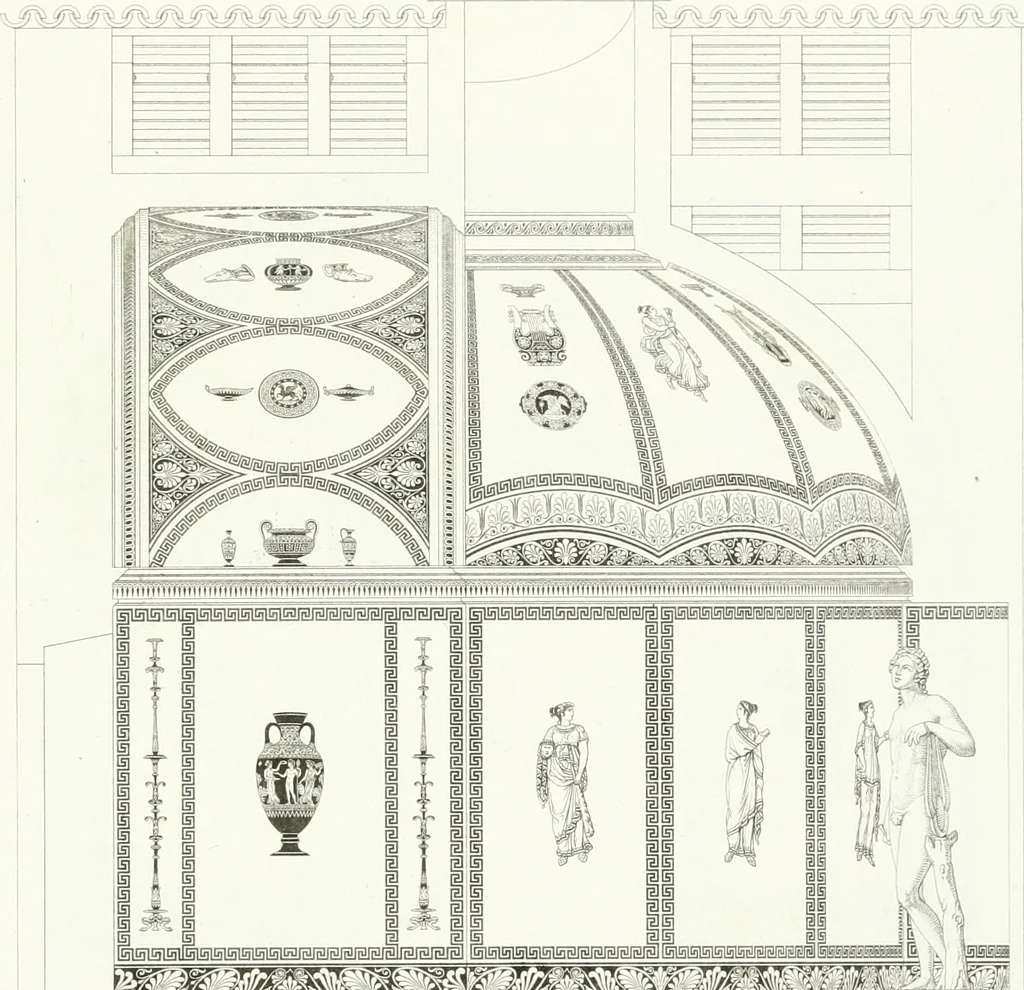 An illustration from Collezione di soggetti ornamentali ed architettonici inventati e disegnati da Domenico Moglia, 1837, leaf 74