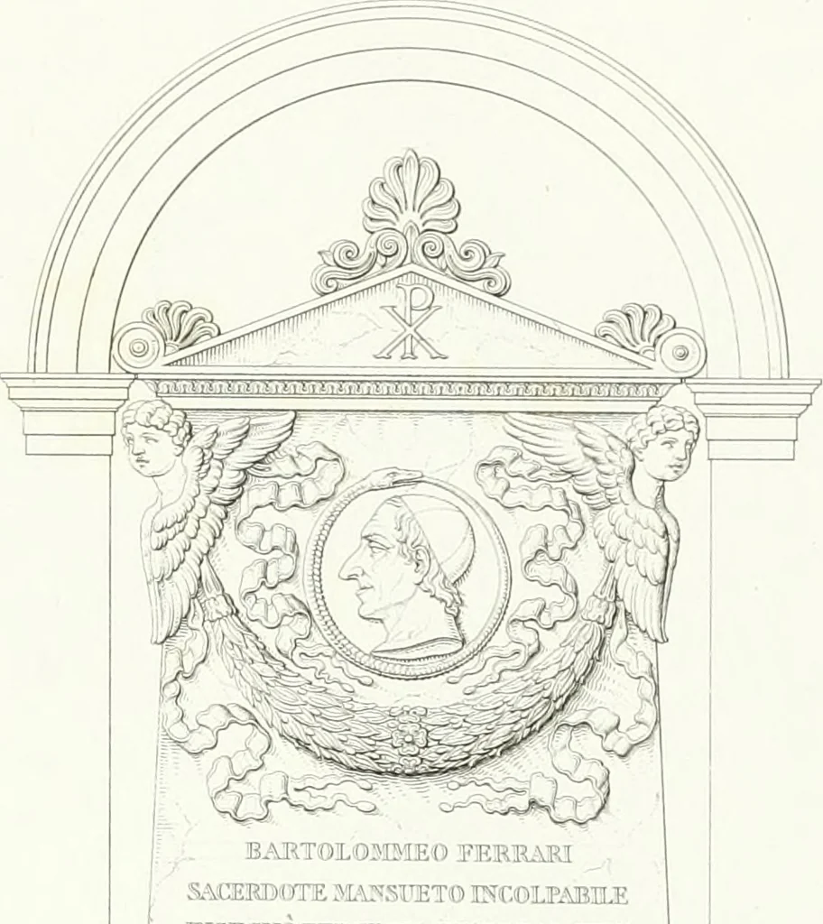 An illustration from Collezione di soggetti ornamentali ed architettonici inventati e disegnati da Domenico Moglia, 1837, leaf 86