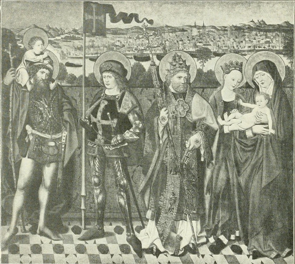 An illustration from Cologne, 1908, leaf 107