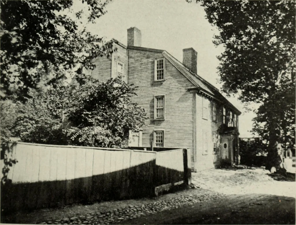 An illustration from The colonial architecture of Salem, 1919, leaf 104