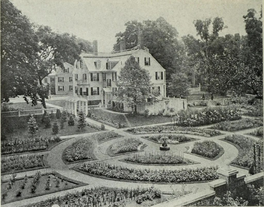 An illustration from The colonial architecture of Salem, 1919, leaf 105