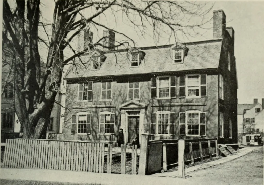An illustration from The colonial architecture of Salem, 1919, leaf 110