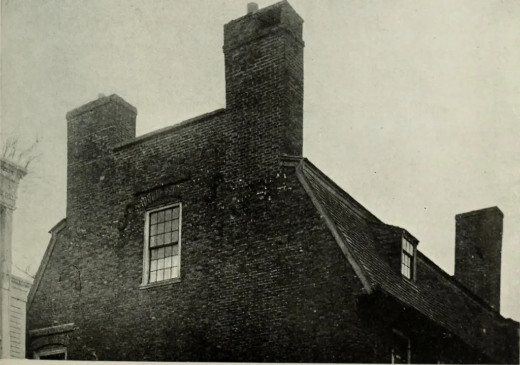 An illustration from The colonial architecture of Salem, 1919, leaf 110