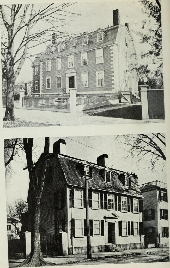An illustration from The colonial architecture of Salem, 1919, leaf 111