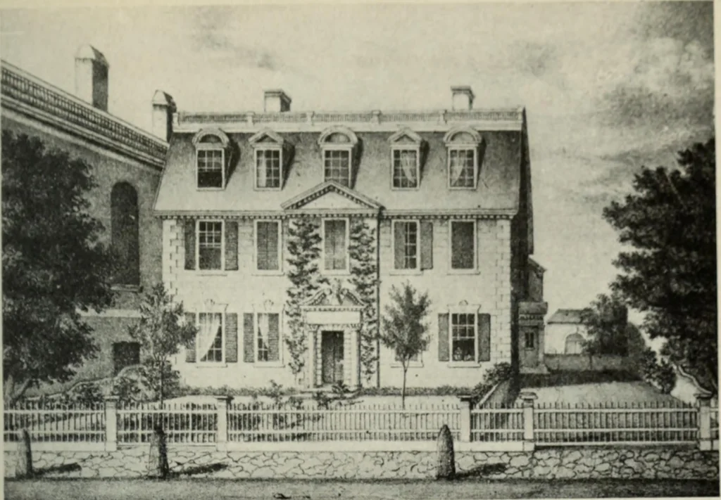 An illustration from The colonial architecture of Salem, 1919, leaf 116