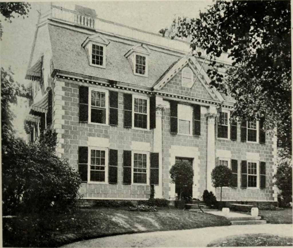 An illustration from The colonial architecture of Salem, 1919, leaf 116