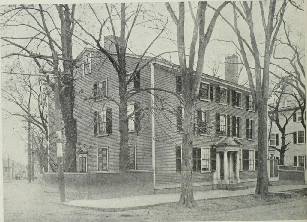 An illustration from The colonial architecture of Salem, 1919, leaf 117
