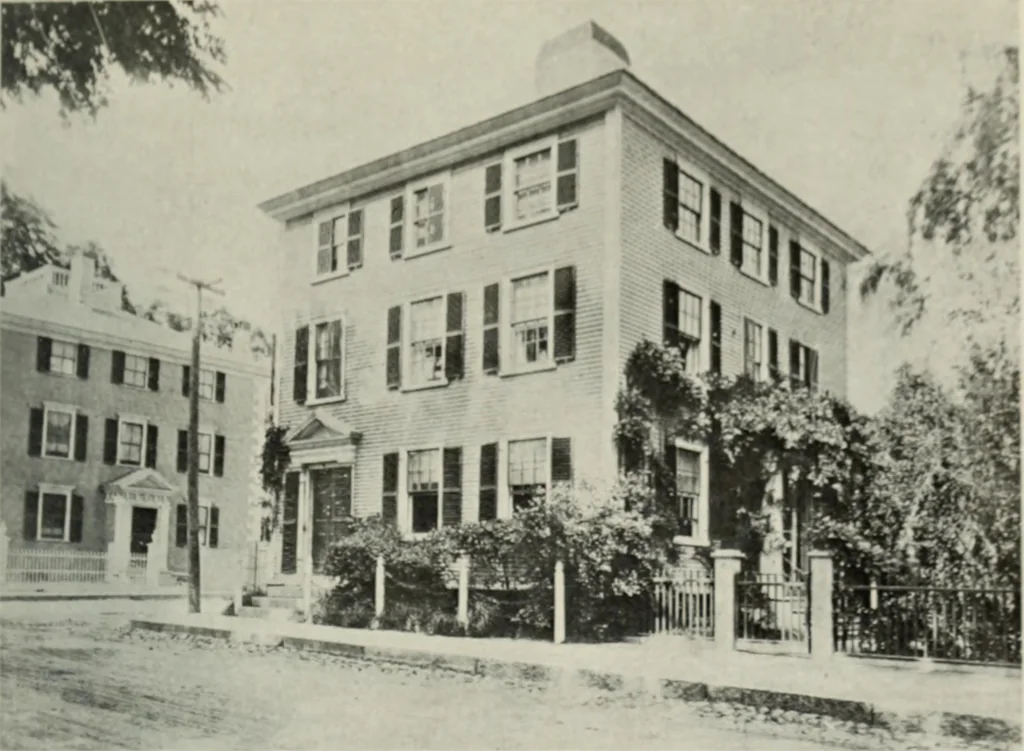An illustration from The colonial architecture of Salem, 1919, leaf 122