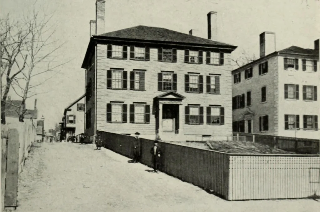 An illustration from The colonial architecture of Salem, 1919, leaf 122