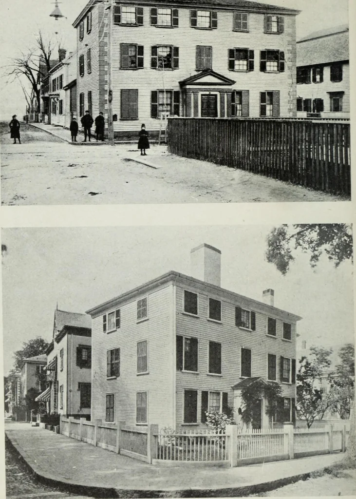 An illustration from The colonial architecture of Salem, 1919, leaf 123