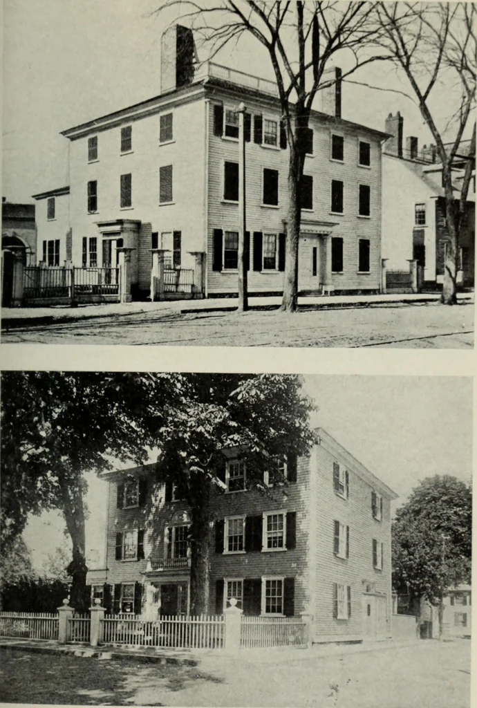 An illustration from The colonial architecture of Salem, 1919, leaf 128