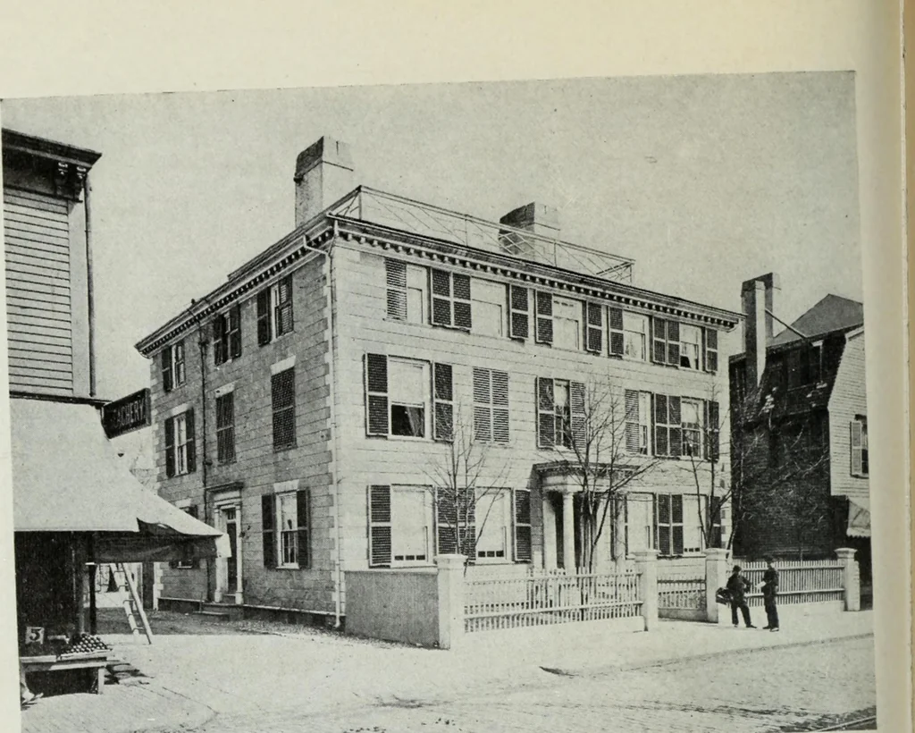 An illustration from The colonial architecture of Salem, 1919, leaf 129