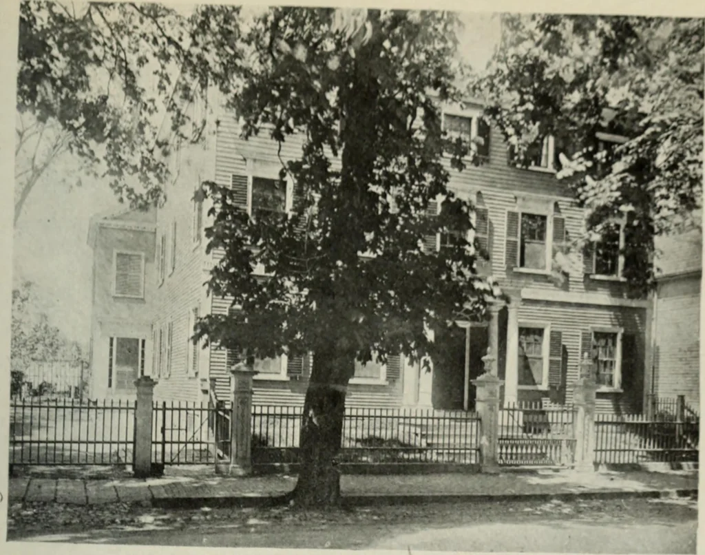 An illustration from The colonial architecture of Salem, 1919, leaf 134