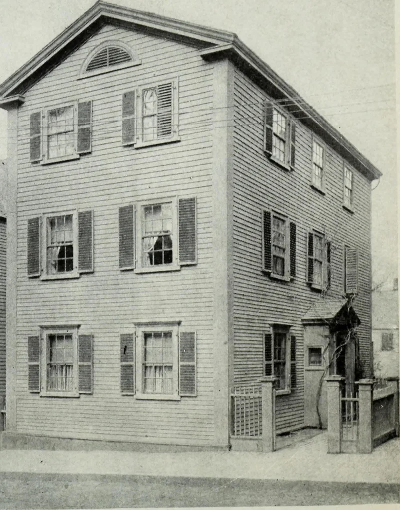 An illustration from The colonial architecture of Salem, 1919, leaf 135