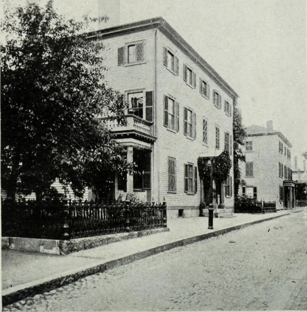 An illustration from The colonial architecture of Salem, 1919, leaf 135