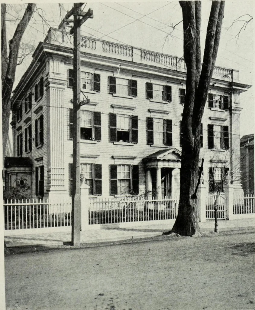 An illustration from The colonial architecture of Salem, 1919, leaf 143