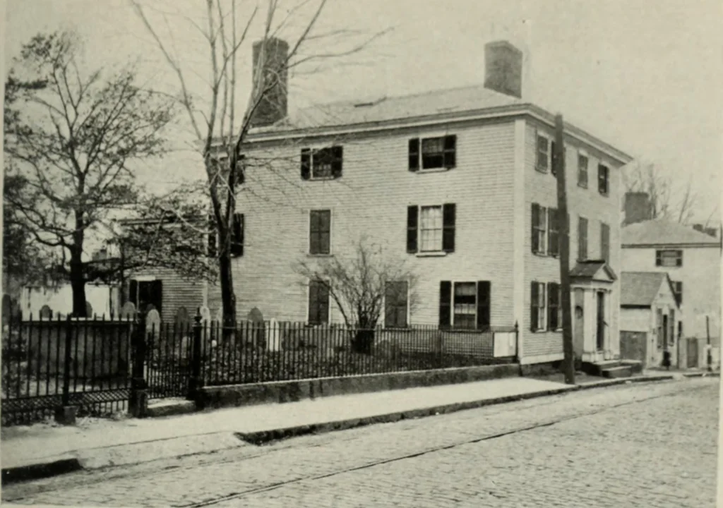 An illustration from The colonial architecture of Salem, 1919, leaf 150