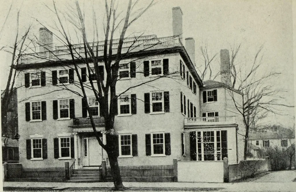 An illustration from The colonial architecture of Salem, 1919, leaf 157
