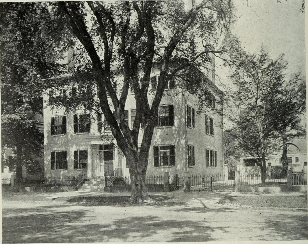 An illustration from The colonial architecture of Salem, 1919, leaf 157