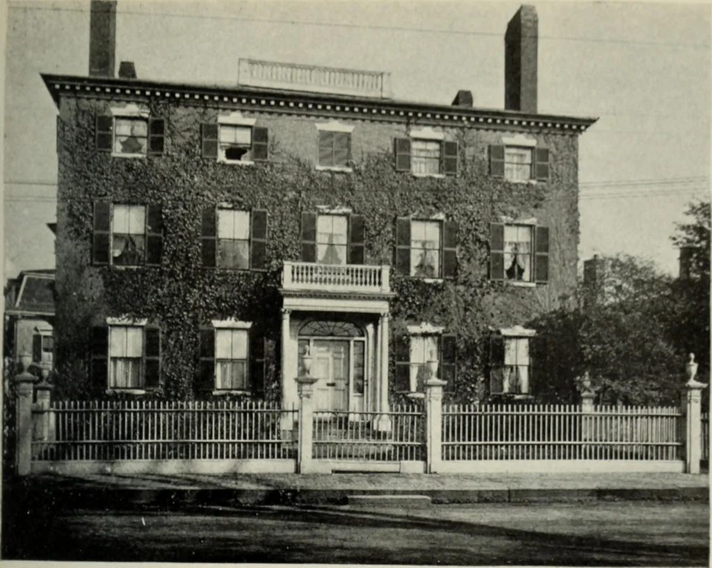 An illustration from The colonial architecture of Salem, 1919, leaf 162