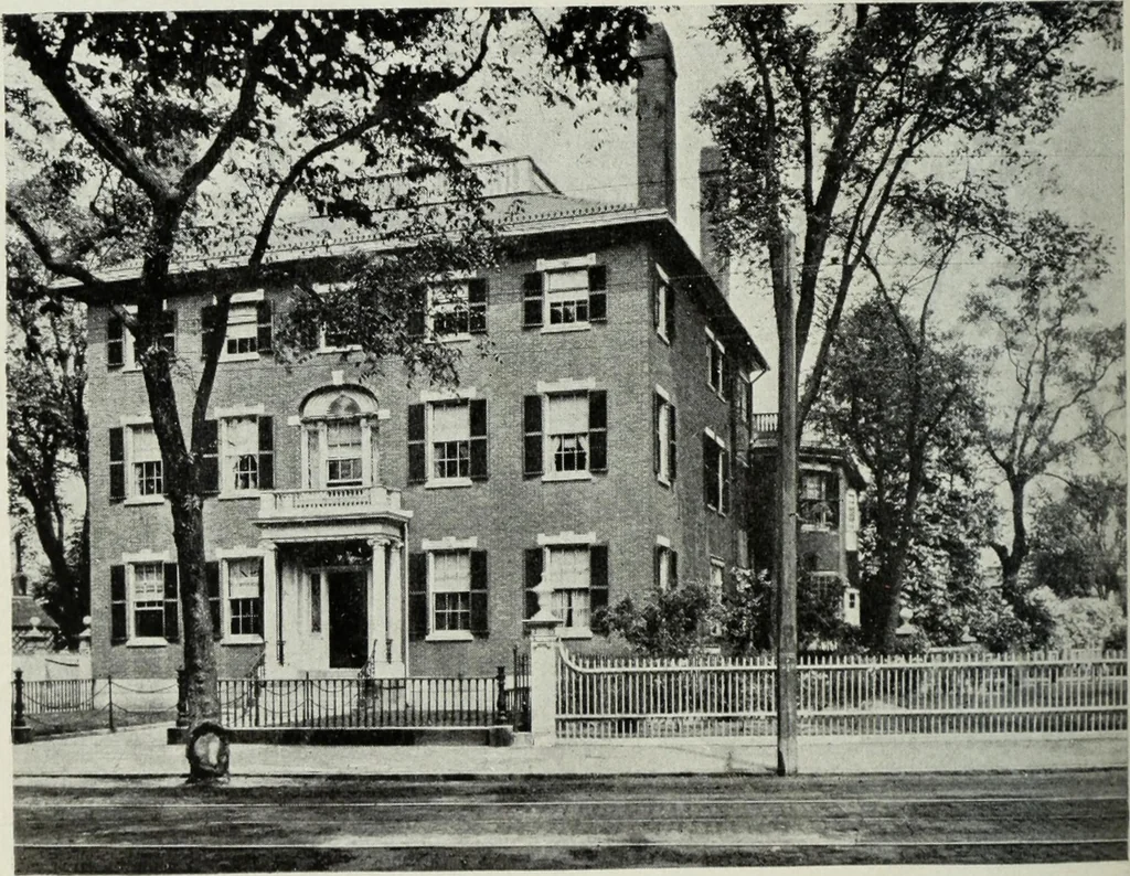 An illustration from The colonial architecture of Salem, 1919, leaf 163