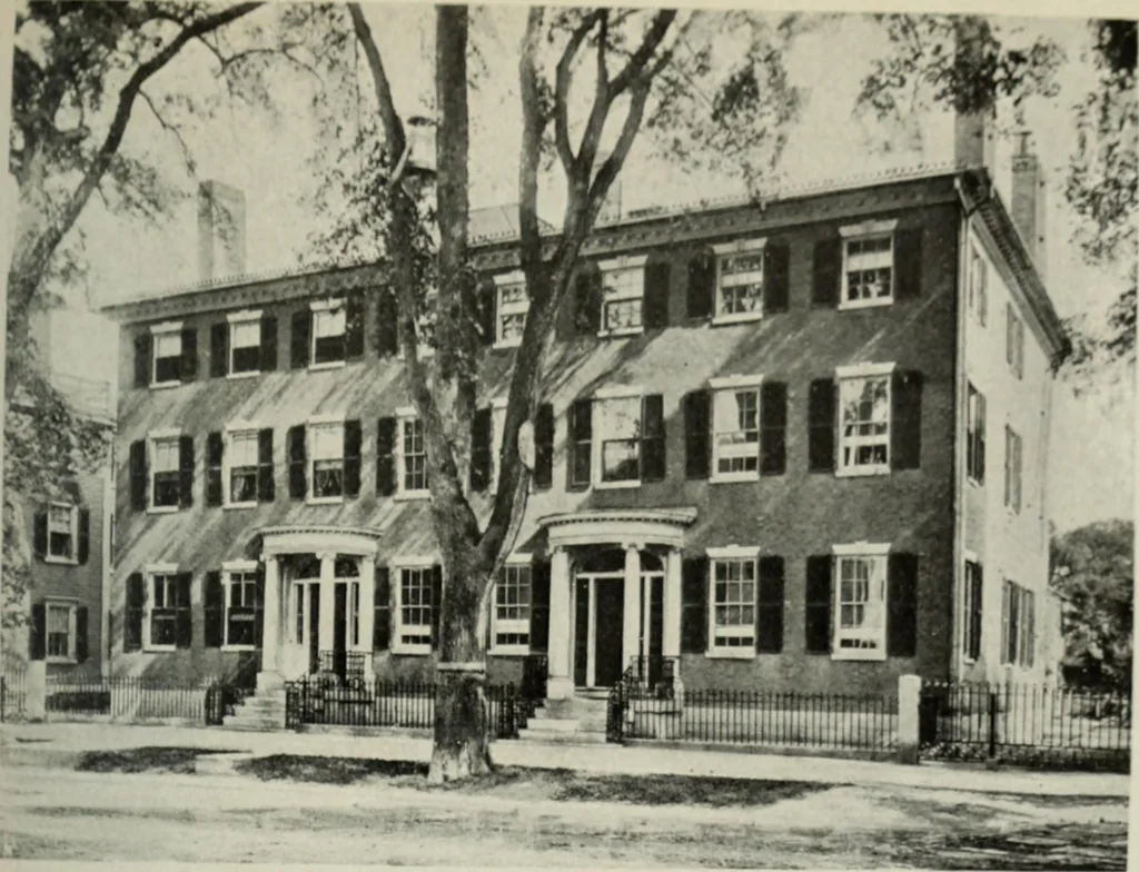 An illustration from The colonial architecture of Salem, 1919, leaf 170