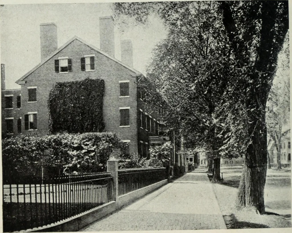 An illustration from The colonial architecture of Salem, 1919, leaf 171