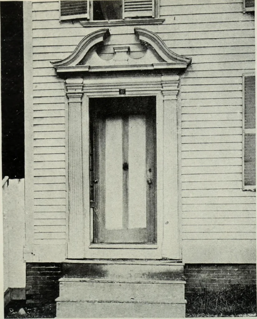 An illustration from The colonial architecture of Salem, 1919, leaf 177