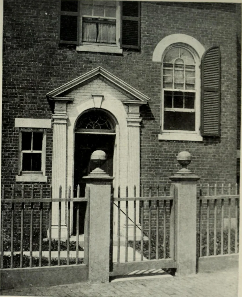 An illustration from The colonial architecture of Salem, 1919, leaf 182