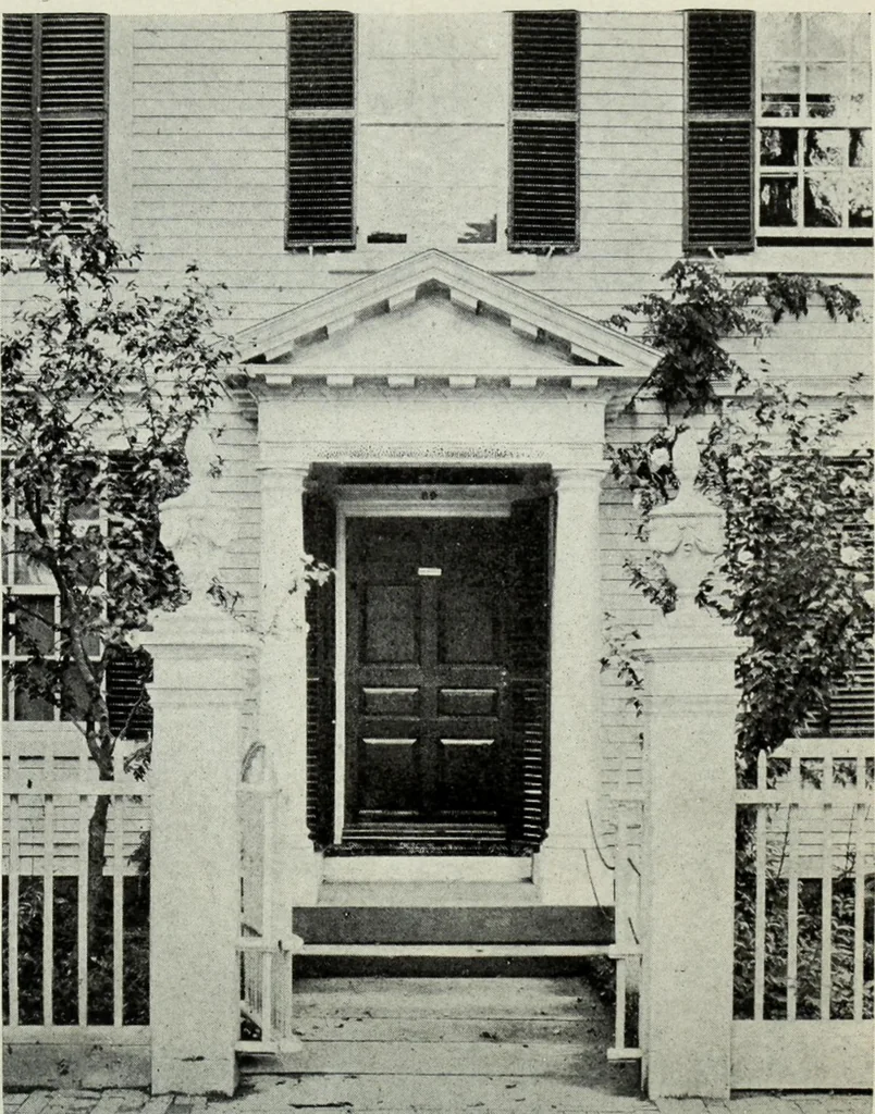 An illustration from The colonial architecture of Salem, 1919, leaf 183