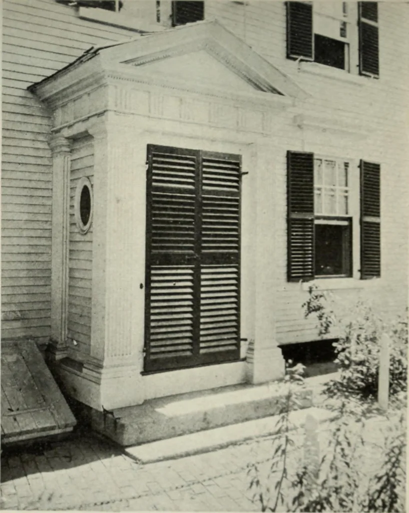 An illustration from The colonial architecture of Salem, 1919, leaf 188