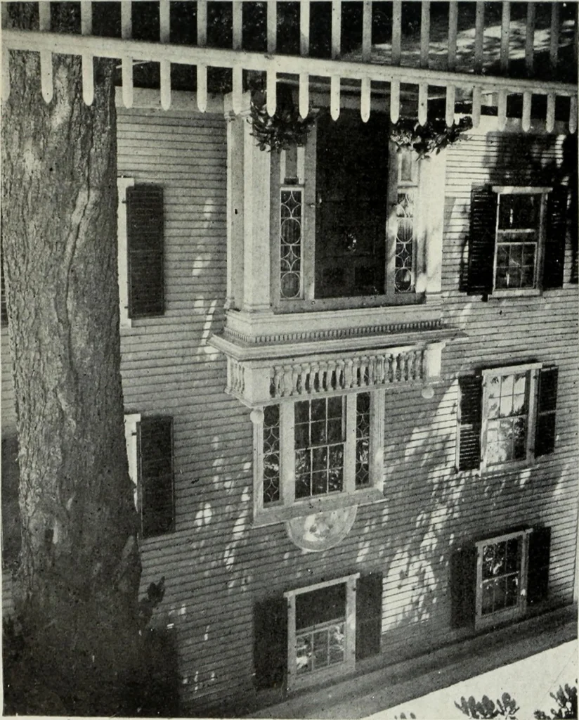 An illustration from The colonial architecture of Salem, 1919, leaf 189