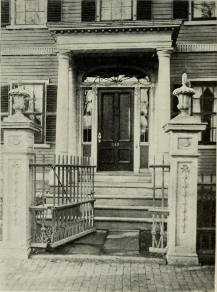 An illustration from The colonial architecture of Salem, 1919, leaf 194