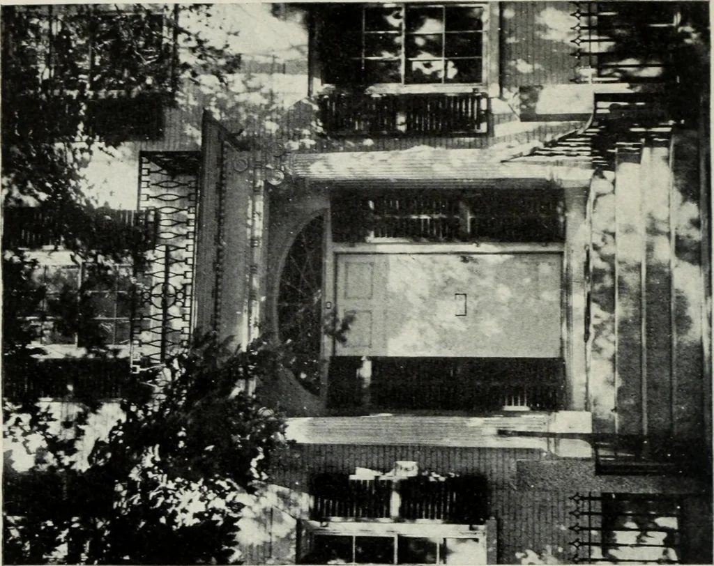 An illustration from The colonial architecture of Salem, 1919, leaf 195
