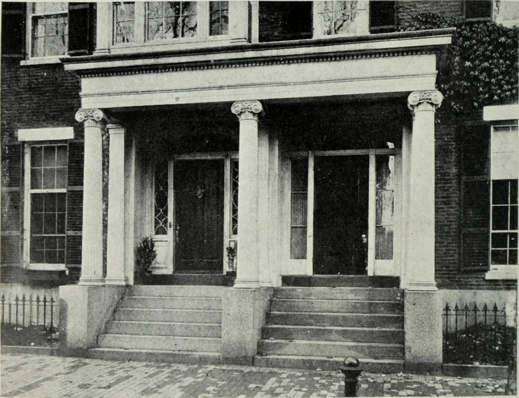 An illustration from The colonial architecture of Salem, 1919, leaf 201