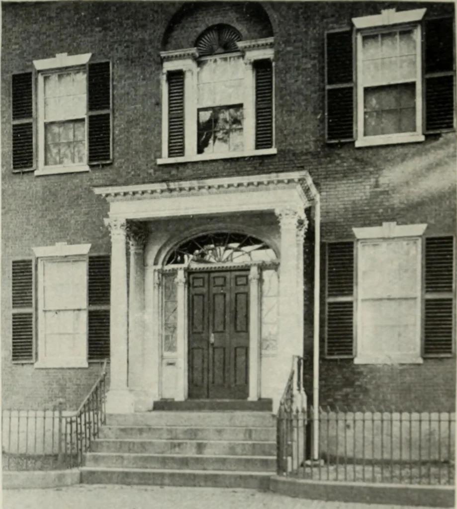 An illustration from The colonial architecture of Salem, 1919, leaf 206