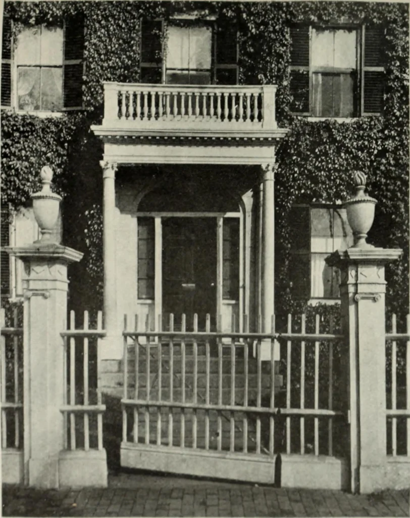 An illustration from The colonial architecture of Salem, 1919, leaf 206