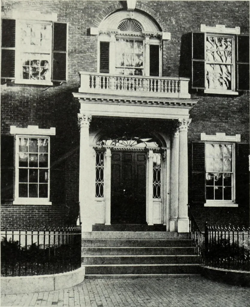 An illustration from The colonial architecture of Salem, 1919, leaf 207