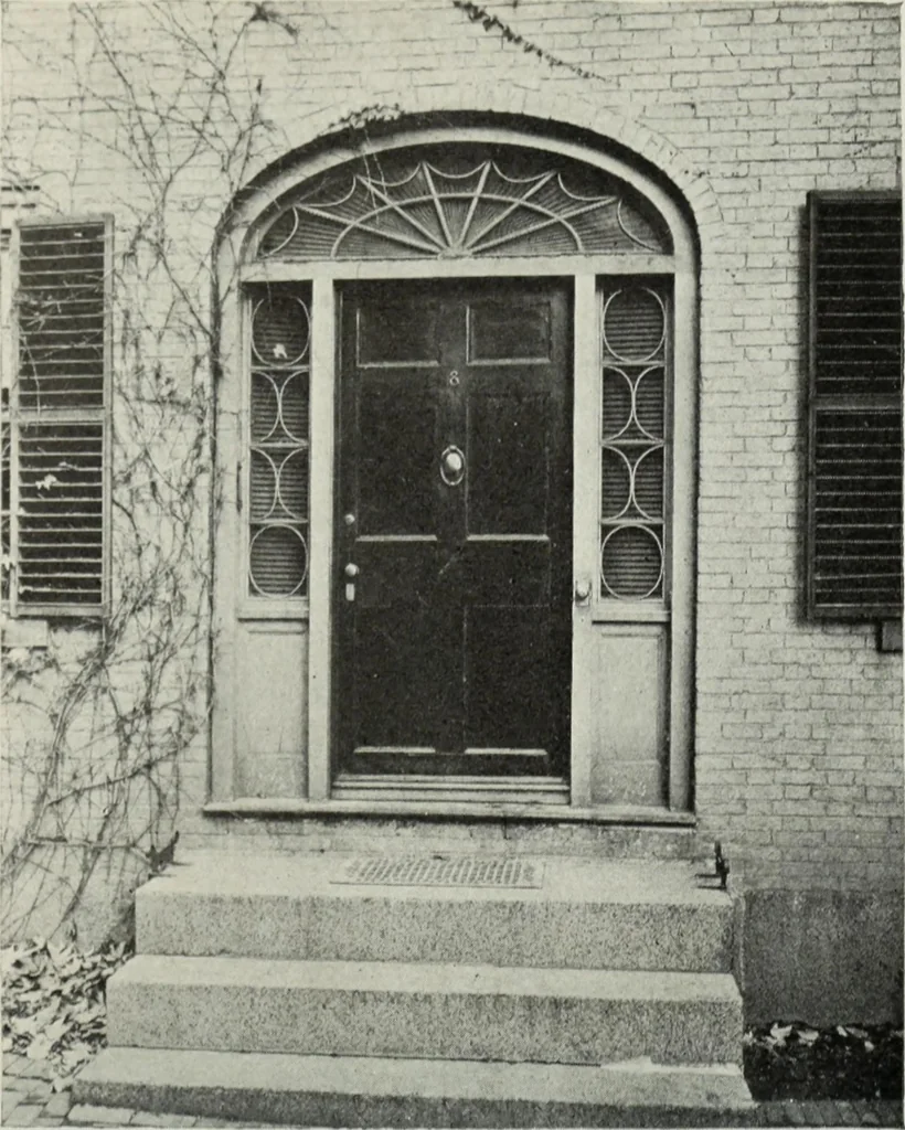 An illustration from The colonial architecture of Salem, 1919, leaf 213