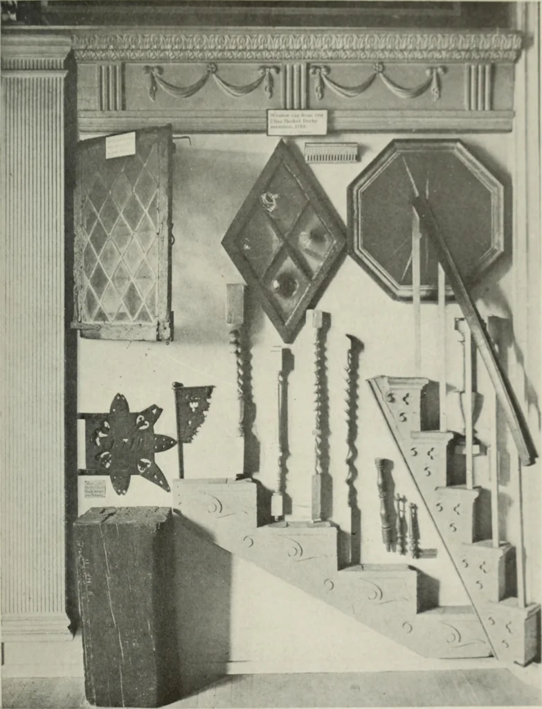 An illustration from The colonial architecture of Salem, 1919, leaf 224