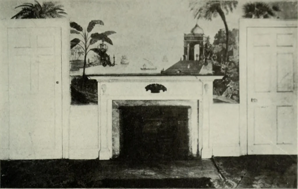 An illustration from The colonial architecture of Salem, 1919, leaf 258